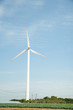 日本の千葉県の風力発電機