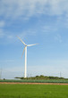 日本の千葉県の風力発電機