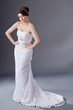 Bride posing in studio shooting