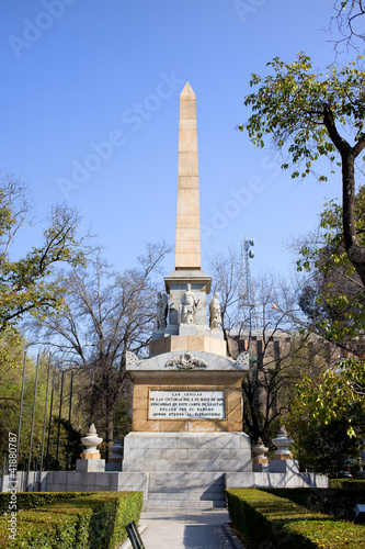 Foto: Memorial Monument in Madrid Memorial Monument in Madrid