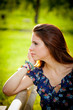 ritratto di ragazza - profilo ritratto di ragazza - profilo