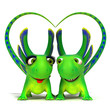 Enamoured lizards