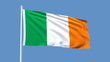 Irish Flag Waving