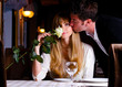 couple at restaurant