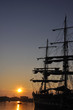 coucher de soleil sur le vieux port de marseille 3