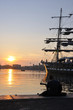 coucher de soleil sur le vieux port de marseille 8