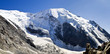 Le glacier et le pic de Bionnassay