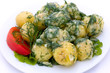 Potatoes and tomatoes with herbs Potatoes and tomatoes with herbs