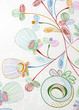 Vector: floral background floral background