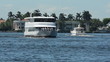 Yacht on the Florida waterways