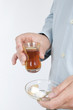 Hand with chai