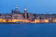 Valletta by night