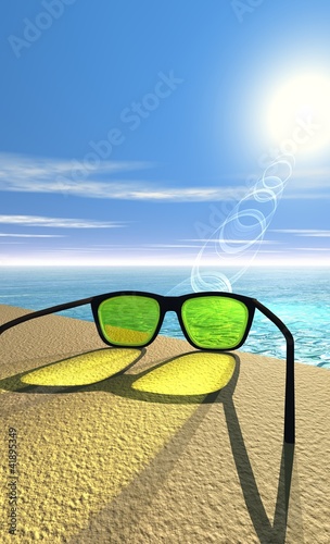 Photo: lunettes de soleil - prévention lunettes de soleil - prévention