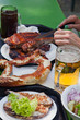 Biergarten in München