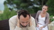 Video: Relationship difficulties, young couple figthing outdoors Relationship difficulties, young couple figthing outdoors