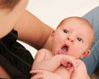 Baby Looking at Mom