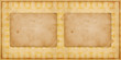 Vintage cover for portfolio or photoalbum with frames Vintage cover for portfolio or photoalbum with frames