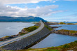 Picturesque Norway landscape. Atlanterhavsvegen Picturesque Norway landscape. Atlanterhavsvegen
