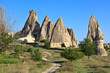 Foto: Fairy chimneys in Cappadocia, Turkey Fairy chimneys in Cappadocia, Turkey