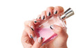 Black and white  manicure