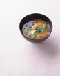 なめこ味噌汁　　　miso soup