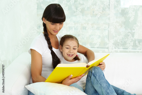 Photo: Reading together Reading together