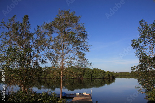 Photo: Guyane - Montsinéry - Fleuve Guyane - Montsinéry - Fleuve