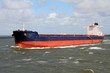 Frachtschiff auf der Nordsee