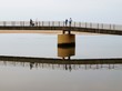 gespiegelte Brücke