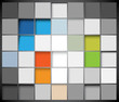Vector abstract squares background