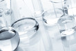 Group Of Flasks Containing Liq...