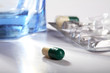 Still-life with medicines in the blister Still-life with medicines in the blister