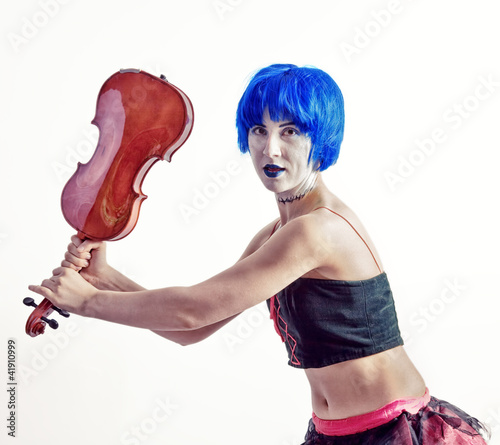 Photo: freak musician girl freak musician girl