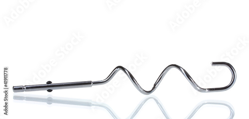 Photo: mixer tool isolated on white. mixer tool isolated on white.