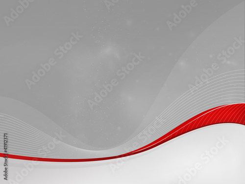 Illustration: Gray background Dizzy-G, red waves Gray background Dizzy-G, red waves
