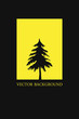 Abstract background with tree. Vector illustration.