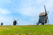 Windmühlen bei Resmo, Insel Öland, Schweden