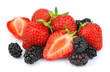 strawberry and mulberry