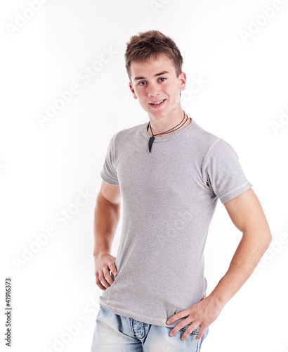 Photo: College age young man College age young man