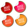 Vektor: Best seller stickers Best seller stickers