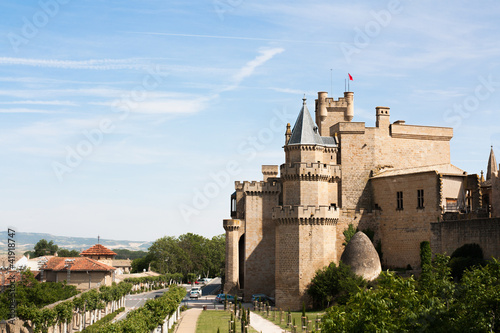 Photo: Olite's Castle in Navarra Olite's Castle in Navarra