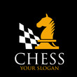 Logo horse of chess # Vector