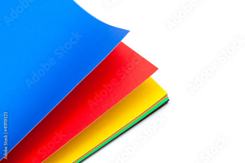 Photo: color paper and empty space for your text color paper and empty space for your text