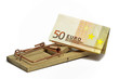 euro in mausefalle