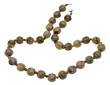 Beads on a white background