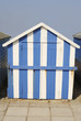 Beach hut at Ferring. West Sussex. England