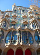 Barcelona Casa Batllo facade of Gaudi