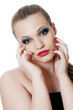 Portrait of the beautiful girl- Creative make-up