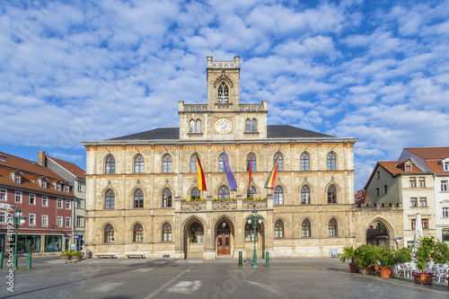 Photo: Town hall Weimar in Germany, UNESCO World Heritage Site Town hall Weimar in Germany, UNESCO World Heritage Site