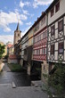 Krämerbrücke Erfurt im Sonnenlicht